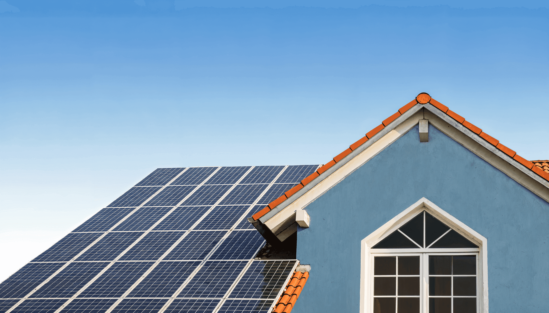 Residential rooftop solar panels