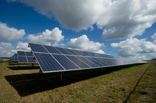 Ground-mount solar farm